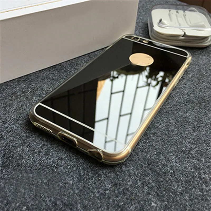 Зеркальный протектор для мобильных телефонов Shell Apple iPhone 7 Plus 1 шт./лот Мягкий ТПУ