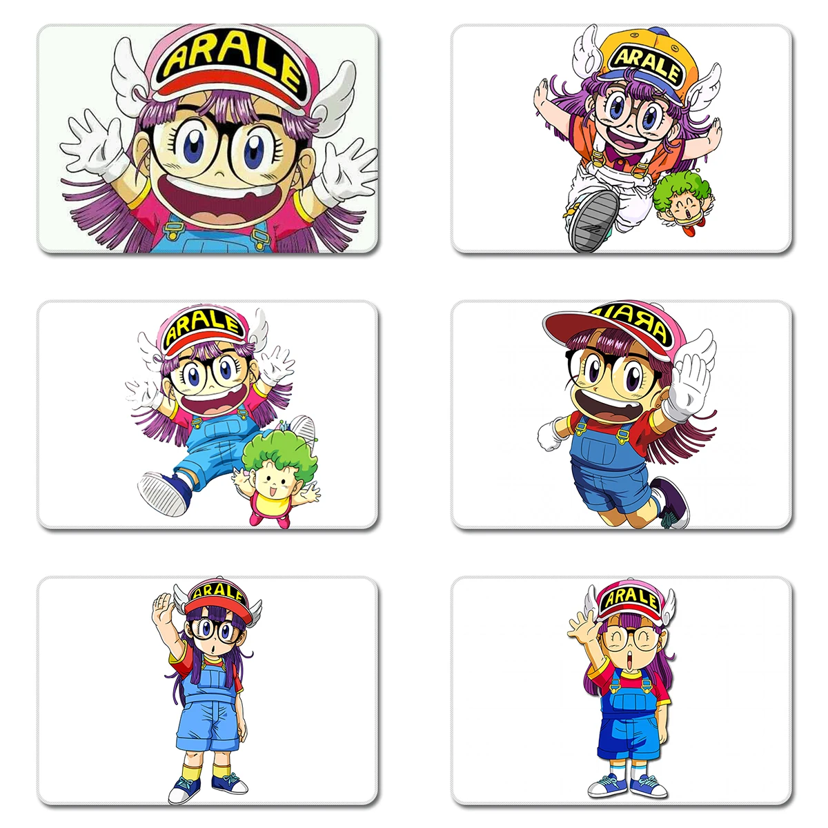 Dr. Slump мультфильм девушка японского аниме крутой дизайн природа резиновый стол