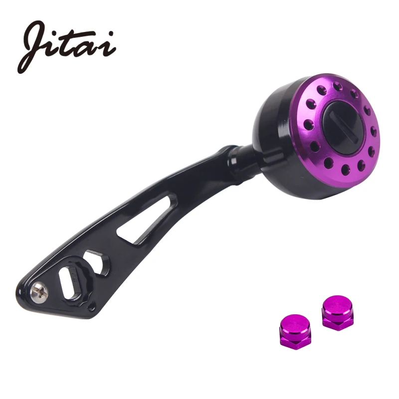 JITAI DIY металлическая Рыболовная катушка с ЧПУ одной ручкой из алюминиевого сплава