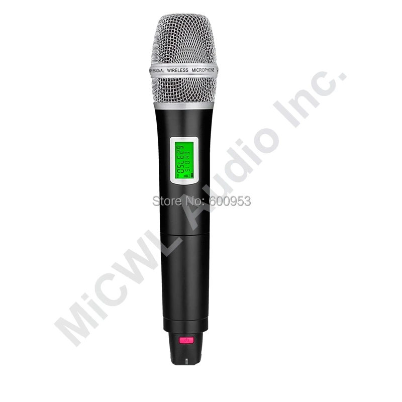 MiCWL SKM9000 4 Аккумуляторная сценическая производительность цифровой беспроводной карманный микрофон системы USB аккумуляторная батарея
