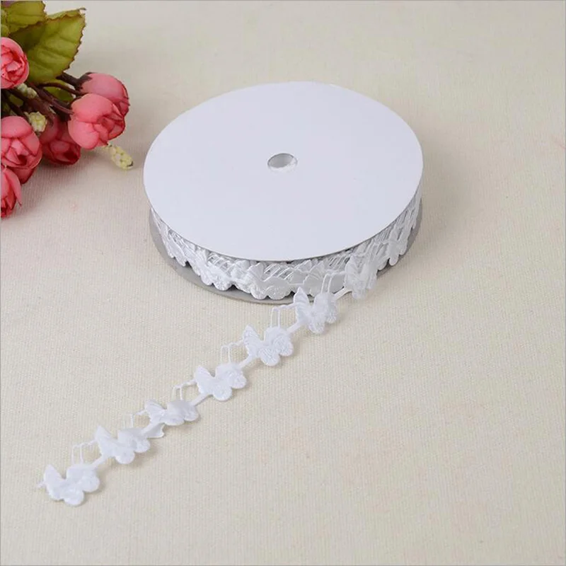 Атласная лента из полиэстера с тиснением 18 мм для самостоятельного изготовления