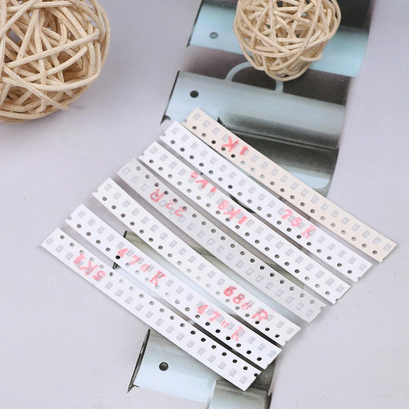 0805 SMD резистор набор Ассорти Комплект 1ohm 1M Ом 1% 33 значения X 20 шт = 660 детали и
