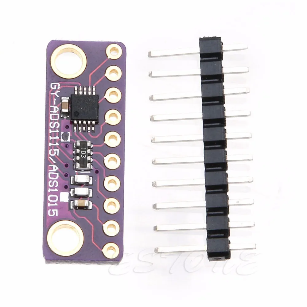 Модуль ADS1115 4 канальный 16 бит I2C ADC с усилителем Pro для Arduino # L060 new hot|4 amplifier|amplifiers 4channel