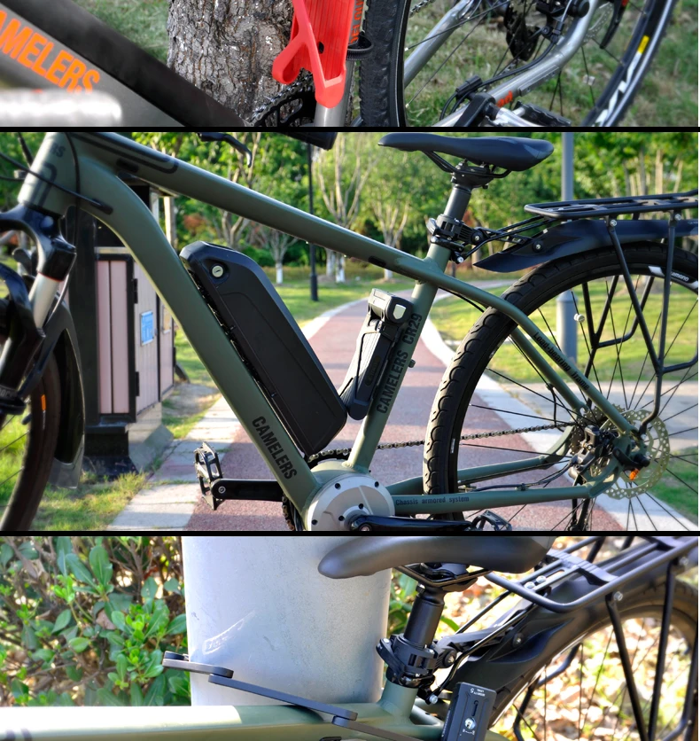 Etook Bicycle Lock Folding Mountain Bike Lock Strongest Anti Theft Heavy Duty Motorcycle Lock For Electric Bike ET590