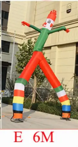 E Inflatable Advertising Sky Dancer Air Puppet Wacky Waving Arm Flailing Tube Man - Цвет: E