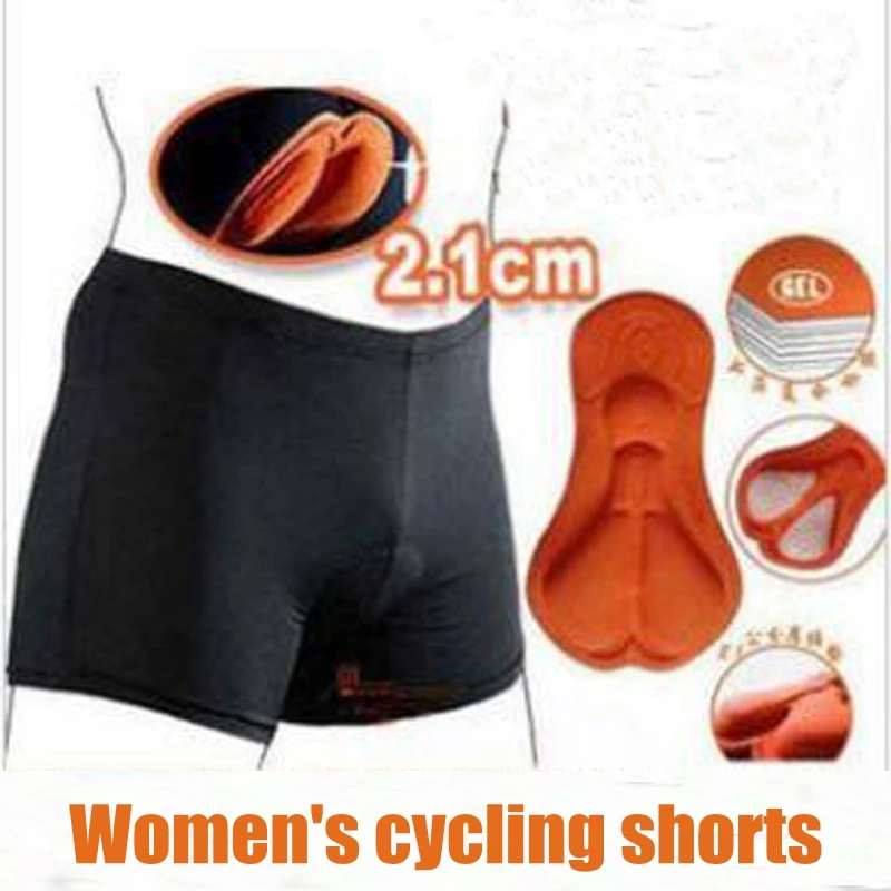 Женские велосипедные шорты 3D Мягкие Гелевые дышащие Бермуды облегающее женское