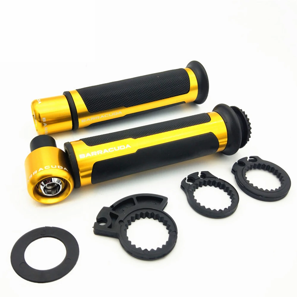 Золотой CNC 7/" 22 мм Кафе racer мотоциклетные ручки для yamaha nmax 155 raptor 700 mt 03 r15 v3 fz16 r15 аксессуары - Цвет: Золотой