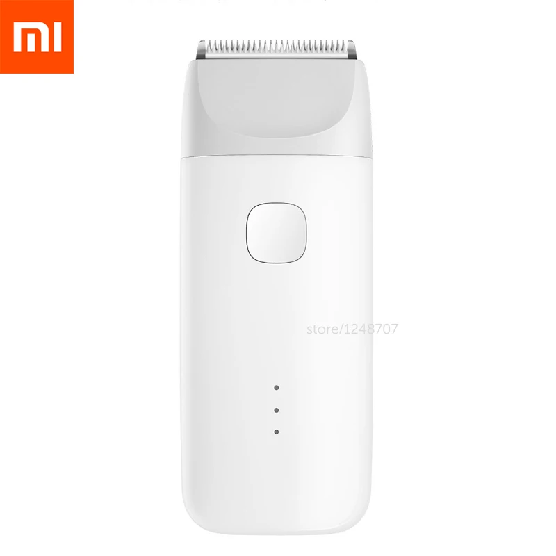 White Xiaomi Миту USB Перезаряжаемые безопасный IPX7 Водонепроницаемый электрическая машинка для стрижки волос Бритва тихий мотор детей Детские Для мужчин Mijia парикмахера - Цвет: White