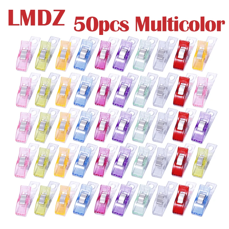 

Fabric Quilting Craft Sewing Knitting Clips Home Office Supply Mixed Plastic Sewing Clips Holder for DIY Patchwork
