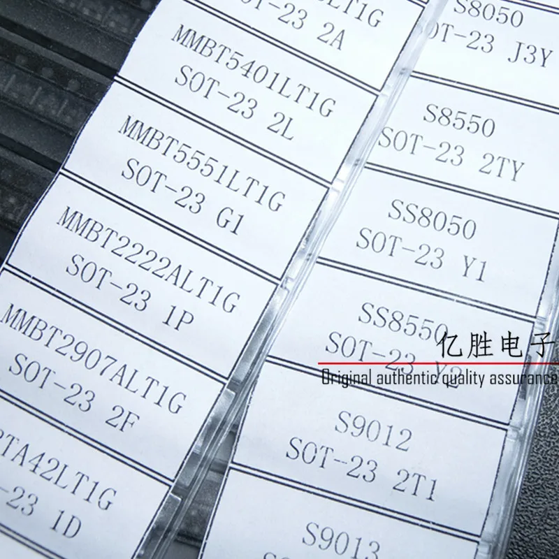 60 видов SMD обычно используется SMD транзисторный набор Ассорти книга образцов S9012 S9018 S8050 BAV99 SOT23