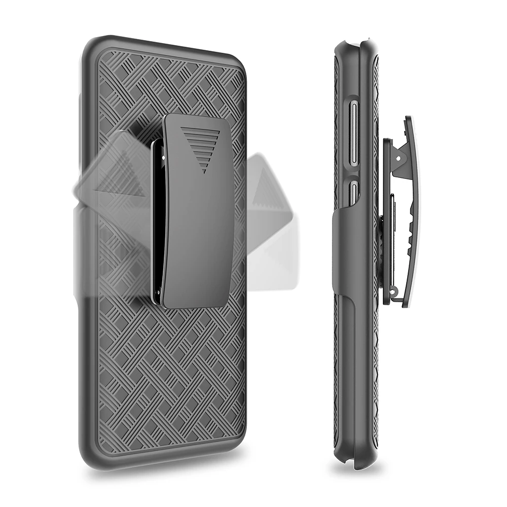 Чехол для телефона Haissky Armor Samsung Galaxy S9 Plus полная защита подставка зажим ремня чехол
