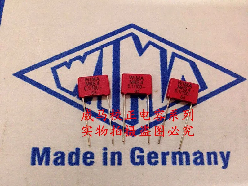 2020 hot sale 10pcs/20pcs Germany WIMA MKS4 100V 0.1UF 100V 104 100nf P: 7.5mm Audio capacitor free shipping