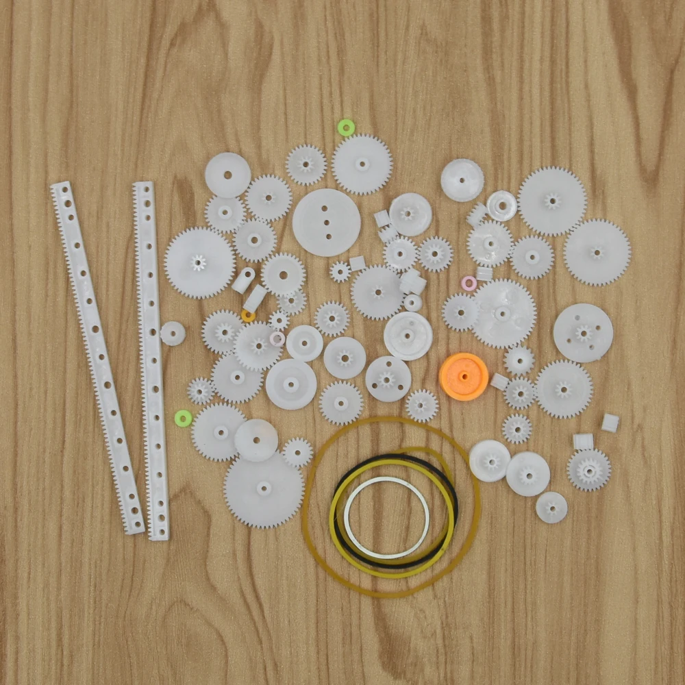 75 шт. многопластиковая коробка передач Корона Одиночная двойная червячная груша