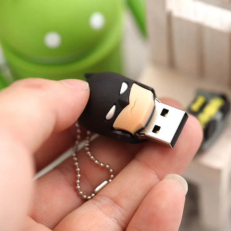 Amthin usb флеш-накопитель с реальной емкостью изображением миньона супергероя
