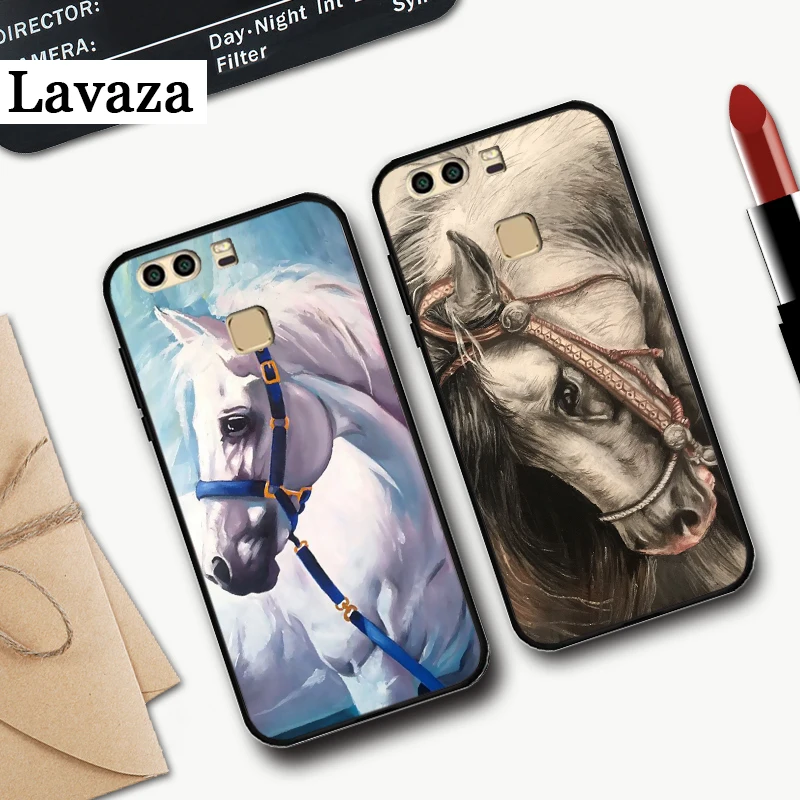 Силиконовый чехол The Great beauty horse для Huawei P8 Lite 2015 2017 P9 2016 Mimi P10 P20 Pro P Smart Z 2019 P30 |