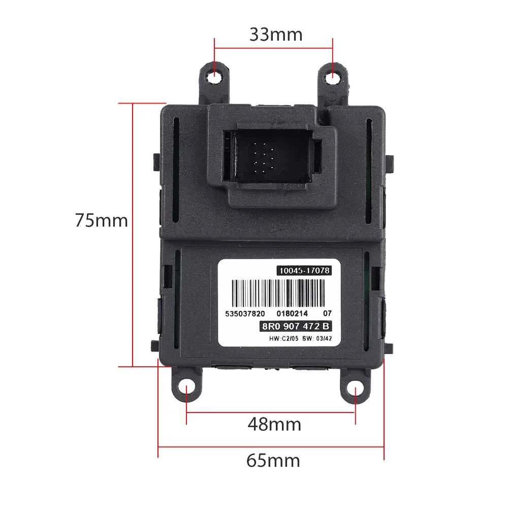 Подсветка для фар Audi светодиодная ДХО блок управления ЭБУ 8R0907472B ксеноновых |