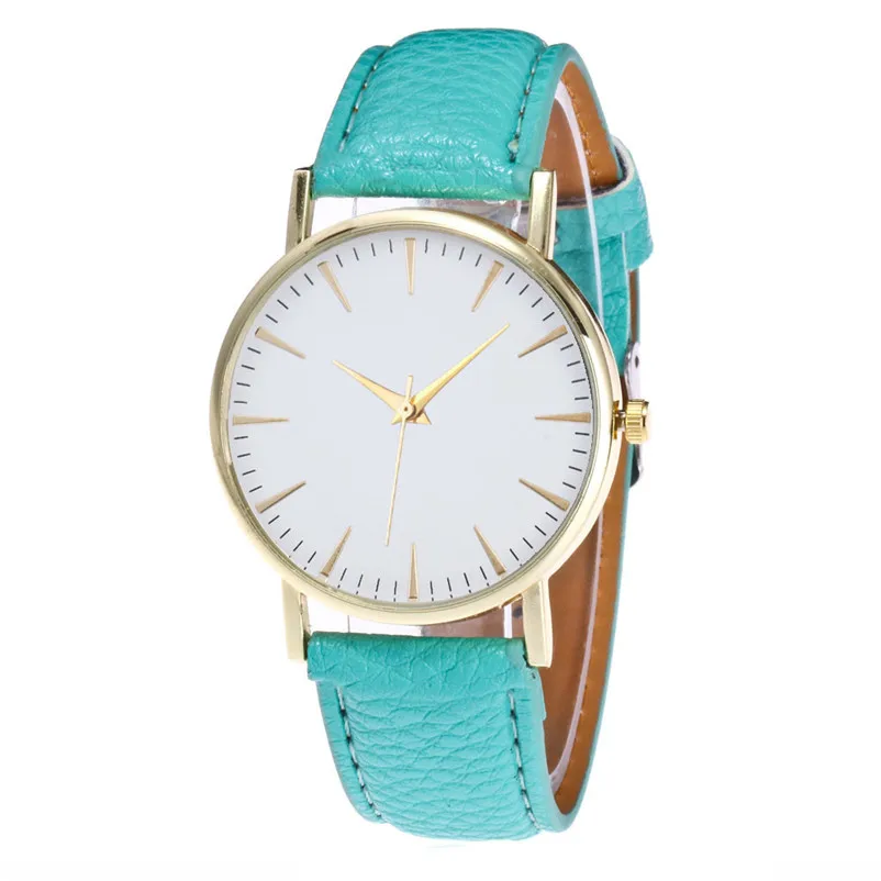 2019 высококачественные женские Часы повседневные часы с пряжкой кожаный ремешок