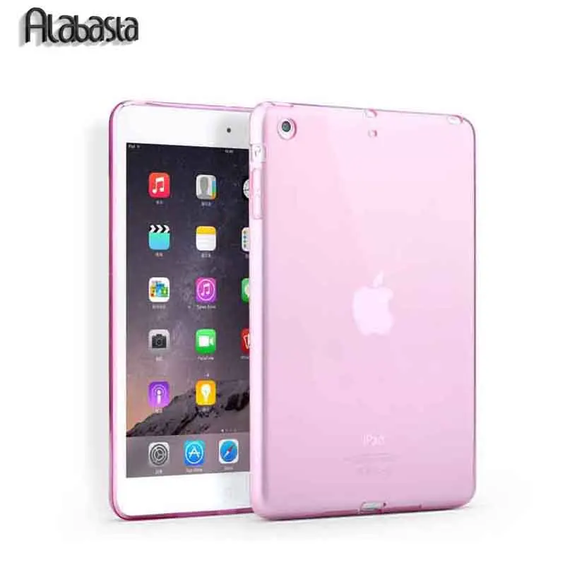 Ультра тонкий чехол для ТПУ iPad Pro Мягкий гель силиконовый прозрачный