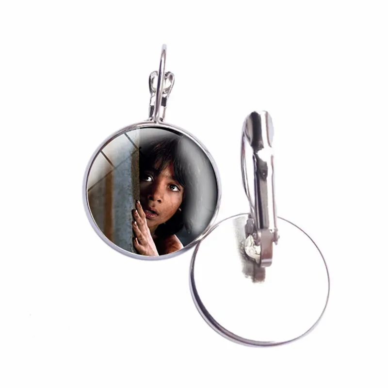 Серьги с изображением книги джунглей для женщин ювелирные изделия из фильма