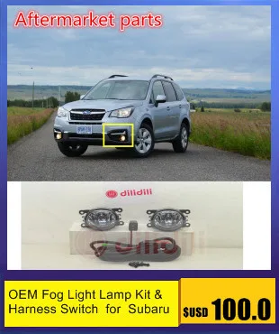 Светодиодный противотуманный фонарь светильник комплект для Subaru Forester S12 2009 2010 2011 2012 2013