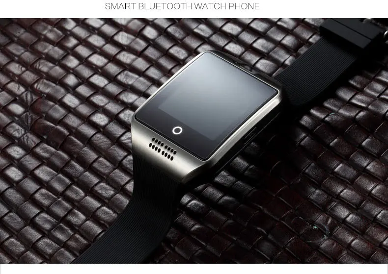 Смарт-часы с камерой Q18 Bluetooth Smartwatch SIM TF слот для карты фитнес-трекер спортивные часы для Android