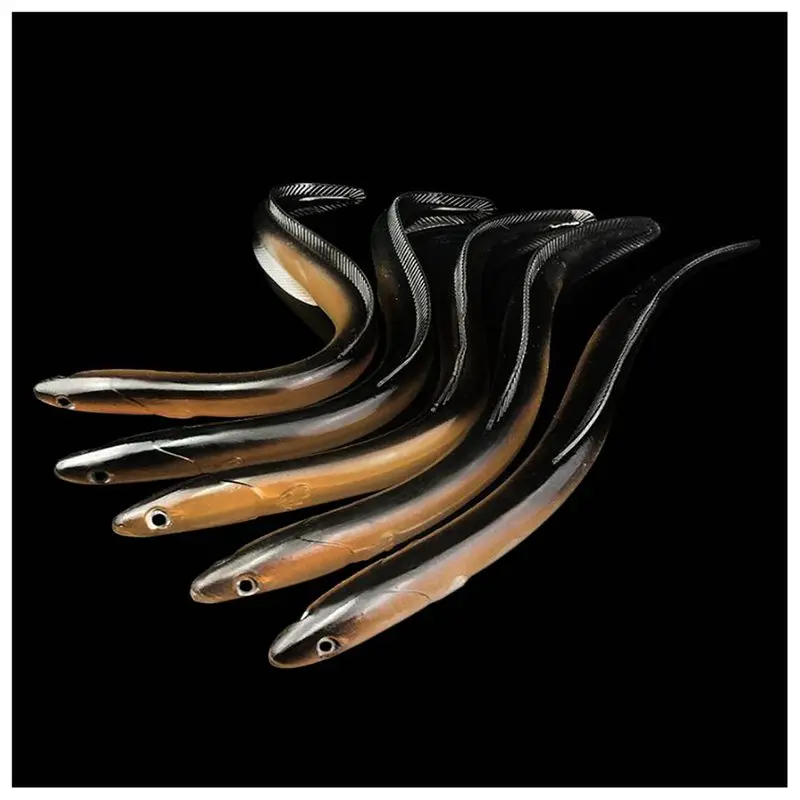 30 см ПВХ мягкий песок угря Морская Рыбалка приманки Приманка треска бас Pollock