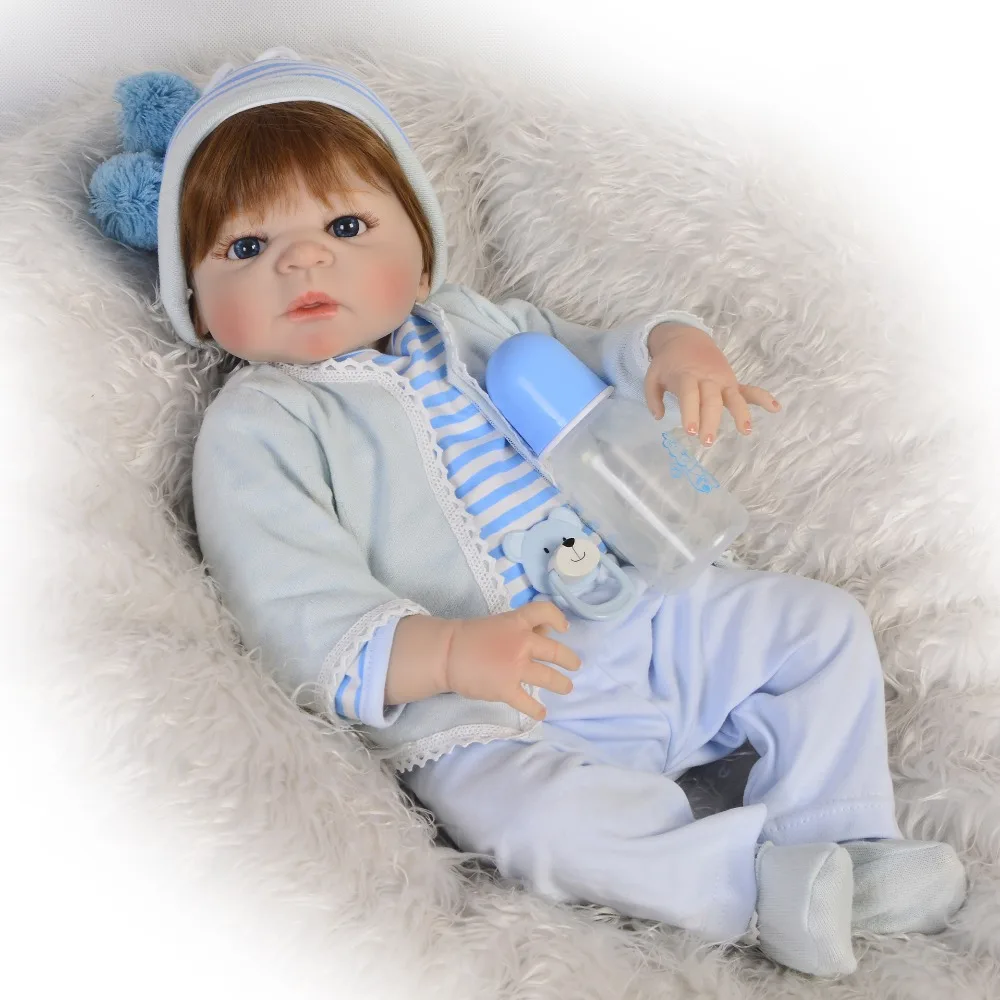 Реалистичная кукла Bebes Reborn menino для мальчиков мягкие силиконовые виниловые куклы