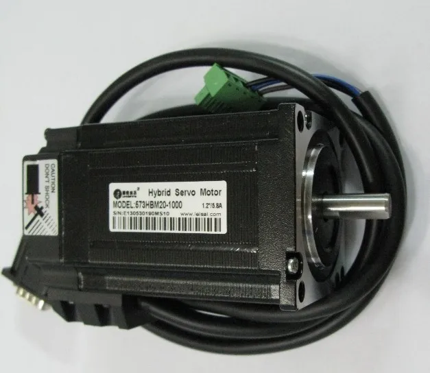 Новый замкнутый контур leadshine servo Drive HBS507 3-фазный Серводвигатель 573HBM20-1000 с 1000