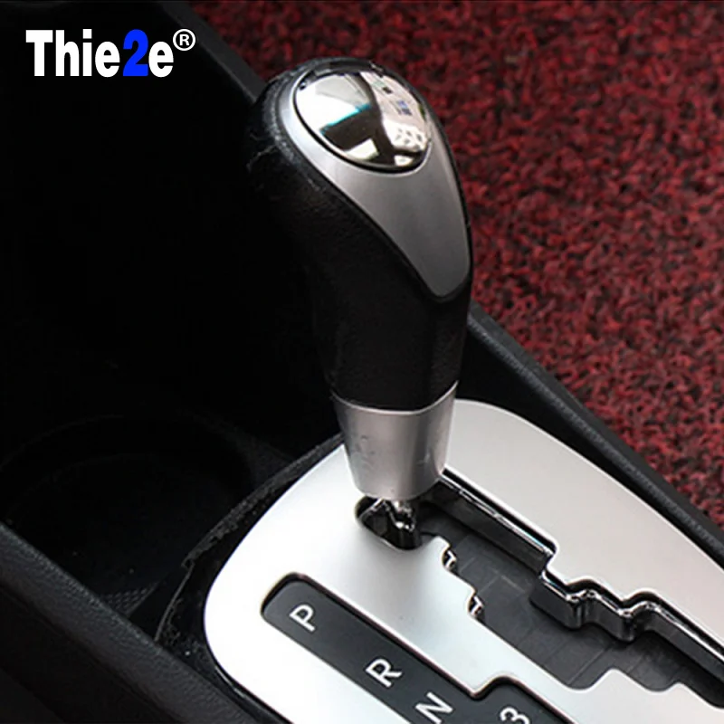 Крышка ручки переключения передач из нержавеющей стали для автомобиля KIA RIO K2 2011-2015.
