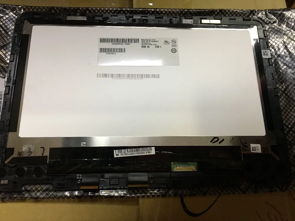 Сенсорный ЖК экран 11 6 дюйма в сборе с рамкой для ASUS TP203N TP203 B116XAN04.3|ЖК-экран