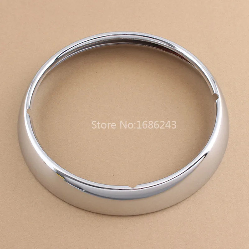 7 &quotлампа для фар хромированное кольцо Harley FLHT FLHTC FLHX FLHR Glide Touring|chrome ring|chrome trim ringschrome