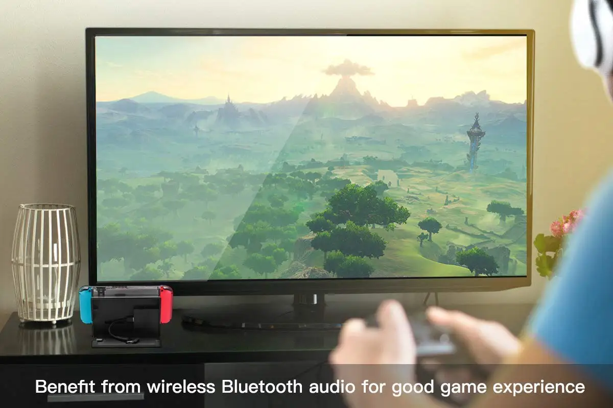 Аудио-передатчик usb type-C Bluetooth для nintendo switch
