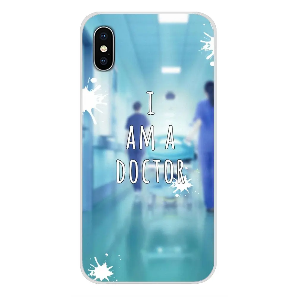 White angel medical staff Lovely Design For Apple iPhone X XR XS MAX 4 4S 5 5S 5C SE 6 6S 7 8 Plus ipod touch Silicone Cases | Мобильные