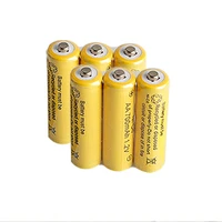 6psclot 1 2v 700mah aa remote control toy rechargeable ni cd rechargeable battery aa 1 2v 700mah free shipping