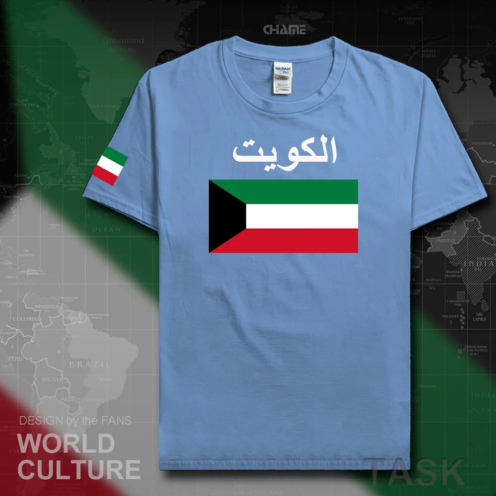 Футболка мужская Kuwaiti футболка 2019 национальной команды хлопковая новая