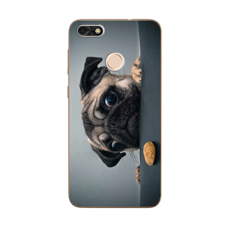 Soft TPU Phone Case For Huawei P9 Lite Mini Cover Colorful Painted Novelty Shell Para Capa Funda 5.0'' |