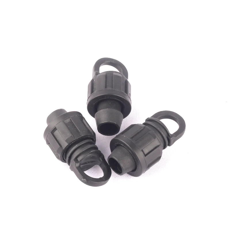 50 шт NuoNuoWell 5/8 &quot16 мм шланг Конец капельного скотча замок соединитель для сада