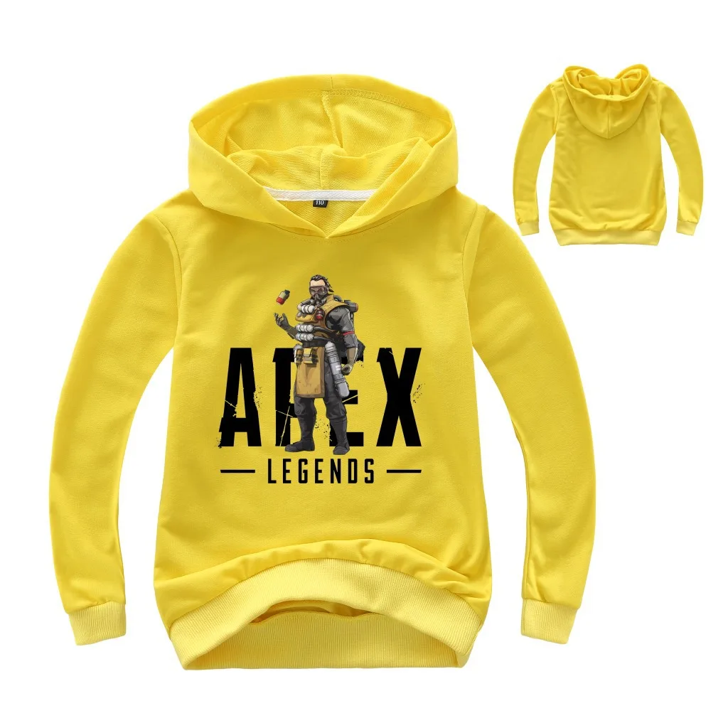 DLF 2 16 лет 2019 Весенняя Толстовка Apex Legends одежда для девочек свитер свитшот