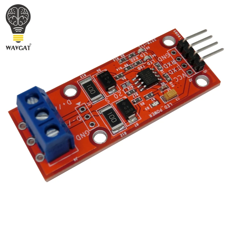 Модуль WAVGAT MAX3485 модуль TTL в RS485 аксессуары для разработки микроконтроллера|ttl to rs485