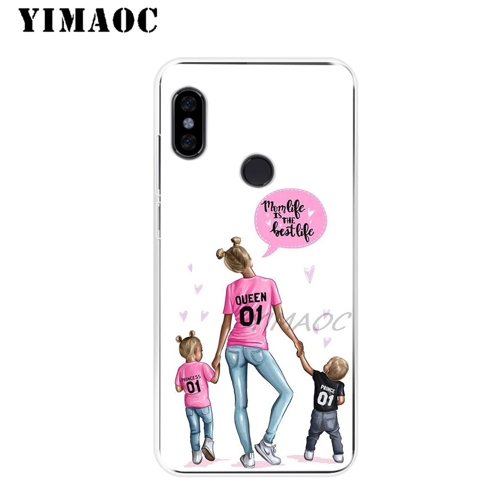 YIMAOC черный для девочек queen мамы Мягкий силиконовый чехол Xiaomi mi 9 8 SE 6 6X 5X x 2 S A2 Lite A1