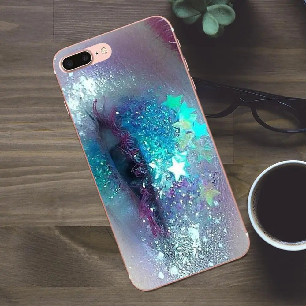 Bixedx Painted For Huawei G8 Honor 5C 5X 6 6X 7 8 9 Y5II Mate P7 P8 P9 P10 P20 Lite Plus 2017 Glitter Love Pink Bling Star | Мобильные