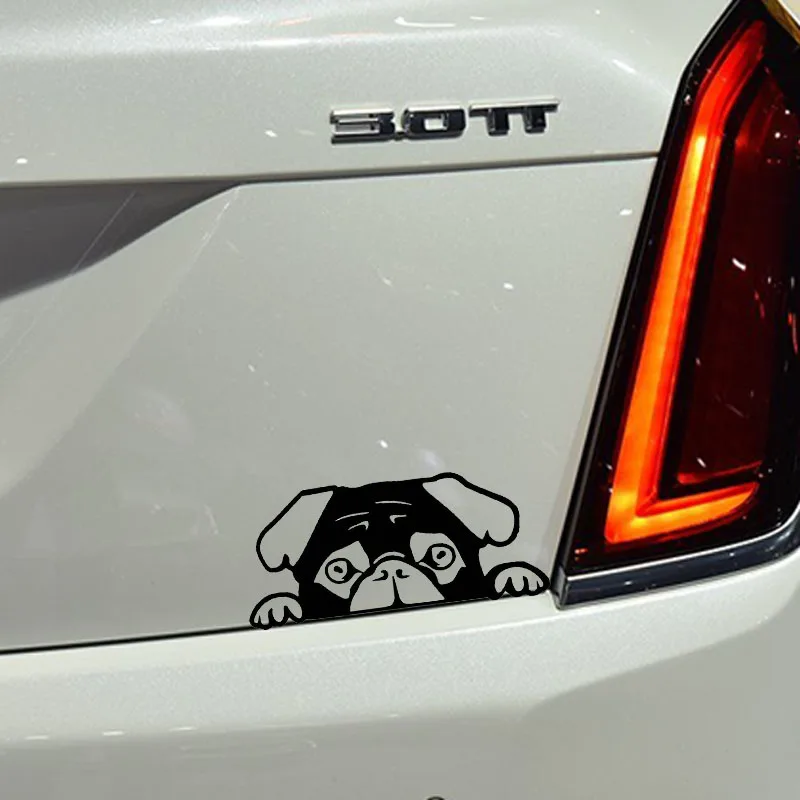 YJZT 15*6 7 см Виниловая наклейка с изображением щенка для автомобиля|car vinyl sticker|vinyl