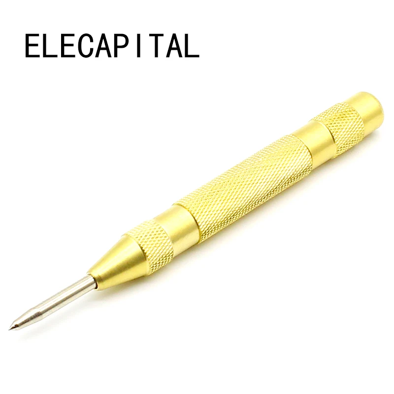 1 шт. 5 дюймовый автоматический Центральный штифт перфоратор с пружинной