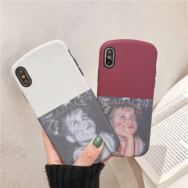 GlamPhoneCase милая девушка иллюстрация чехол для телефона iPhone XS Max XR 8 плюс 7 6 S 6splus