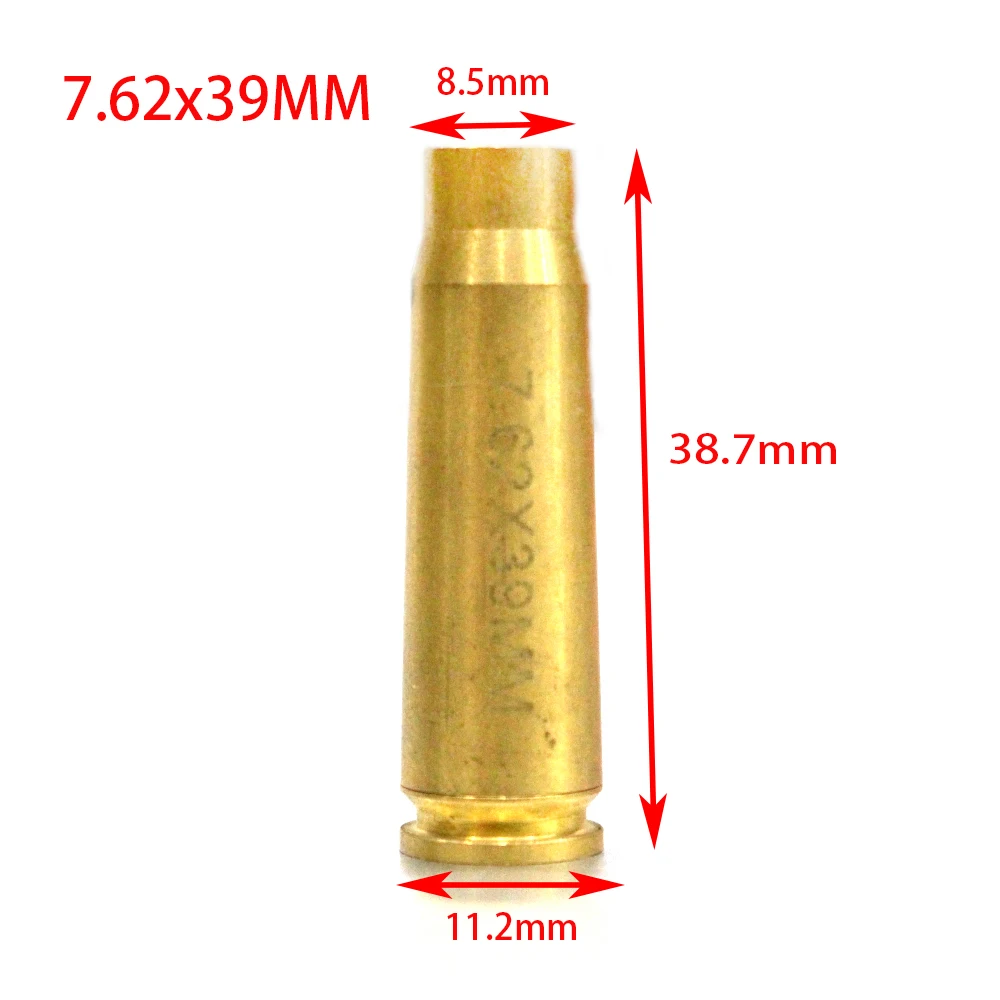 Красный лазерный прицел Cal 7 62 х39мм из латуни с отверстием для прицела АК 47 AK74 SKS