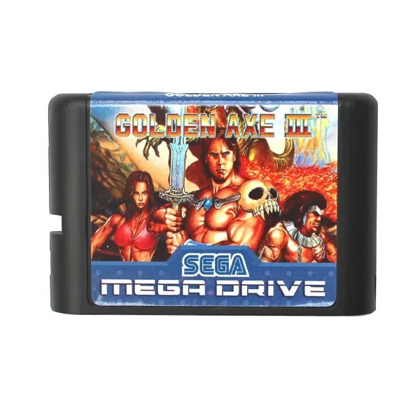 Sega MD game card Golden Axe III 3 для 16 бит игровой картридж система Megadrive Genesis|sega md card|golden axesega