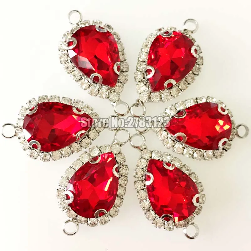 Бесплатная доставка красная Серебристая НИЖНЯЯ Хрустальная кнопка