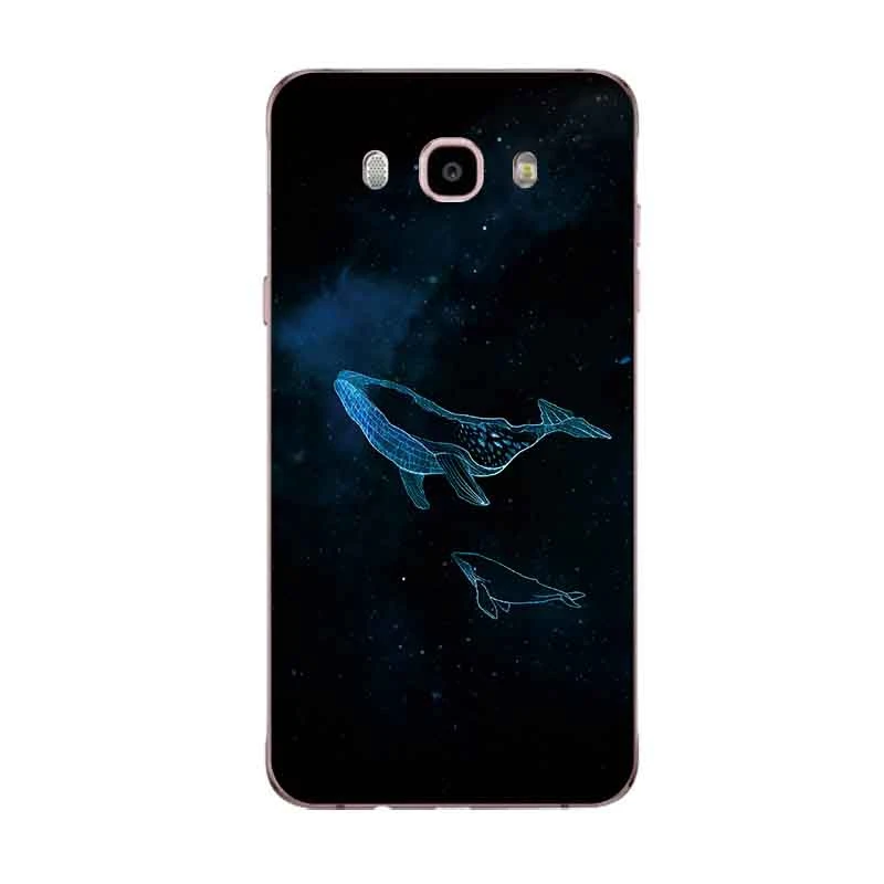 Цветной рисунок рыбий зеленый глаз летний Мягкий ТПУ чехол для телефона Samsung A5 J3 J5