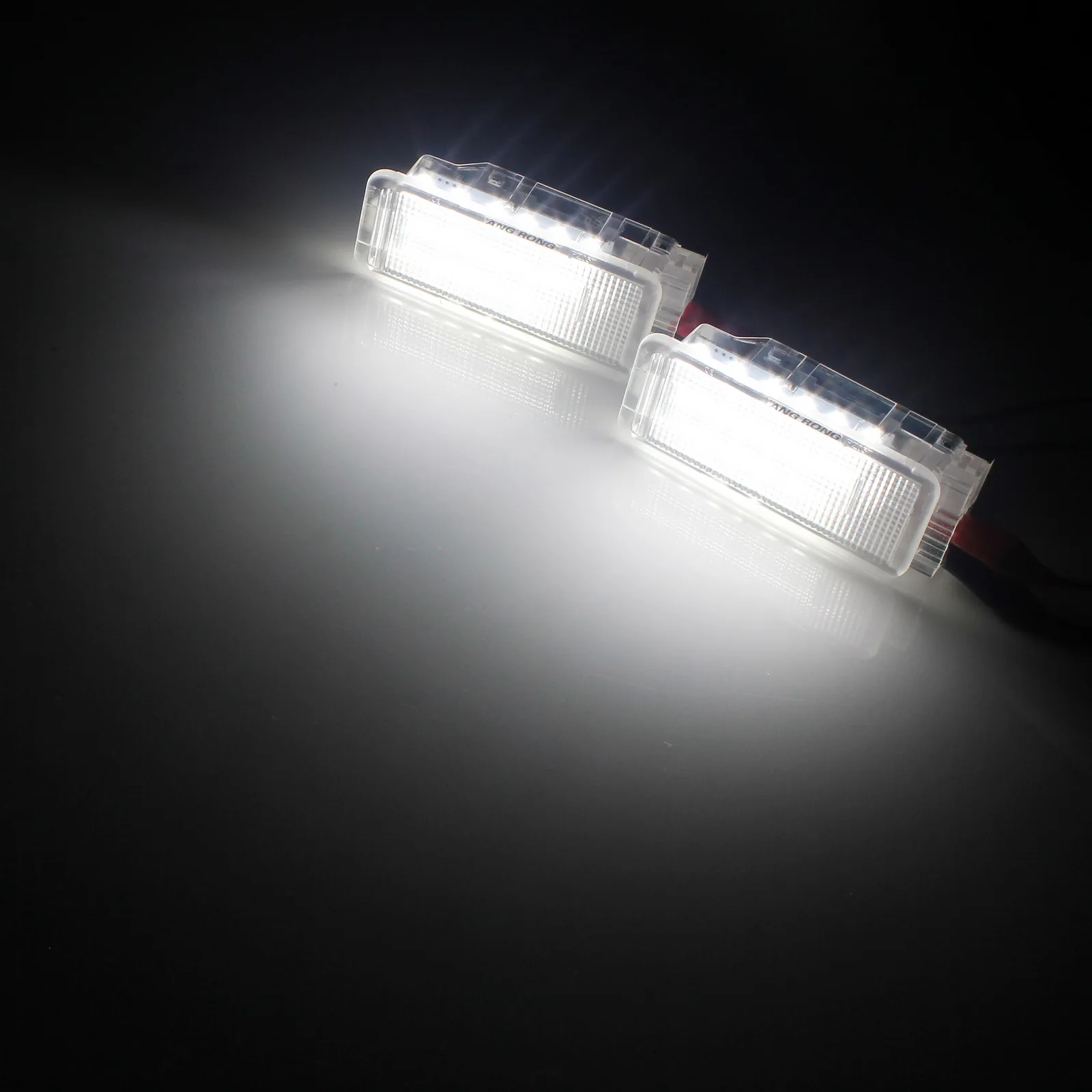 ANGRONG 2x для Peugeot LED интерьерная багажная коробка ног дверная подсветка 206 207 307 308 407 607