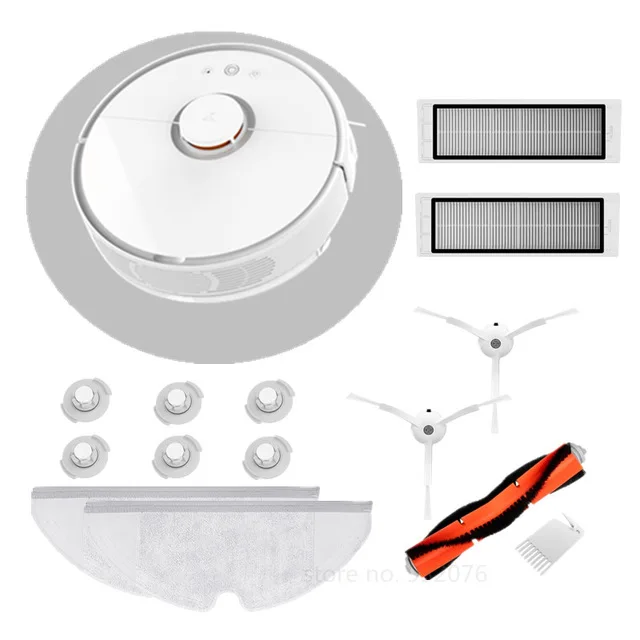 S50 Kit 1 Робот-пылесос XIAOMI Roborock S50 S51, 2 смарт-уборки для дома и офиса, управление с помощью приложения для влажной уборки - Цвет: S50 Kit 1